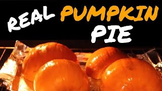 Make Pumpkin Pie from Scratch with FRESH PUMPKIN EASY Recipe For 1st Timers [upl. by Assilac]