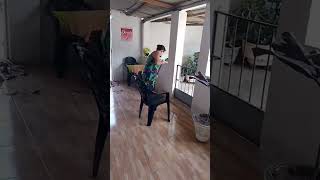 LIMPEI A VARANDA shortsviral limpei vlog casa [upl. by Elolcin]