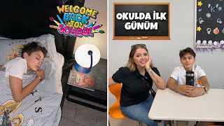 OKULUMDA İLK GÜNÜM VLOG  SABAH RUTİNİM [upl. by Amos]