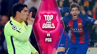 🔥 TOP GOALS 🔥 FC BARCELONA vs PSG [upl. by Campbell151]