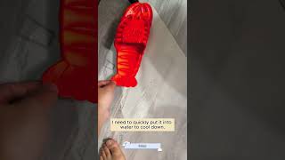 Cubpi used a magic spell to restore the burnt red slipper to its normal state Hilarious video [upl. by Letney]