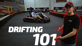 HOW TO DRIFT GO KARTS with K1 Speed  EP 1 The Basics of Drifting [upl. by Ardnasyl]