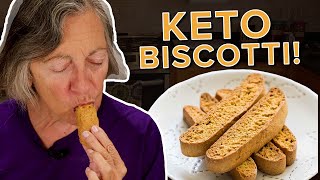 How to Make Keto Anisette Biscotti [upl. by Ylremik]