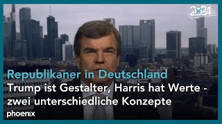 Ralph Freund Republicans Abroad Germany zur USWahl und eine Einschätzung der Kandidaten [upl. by Aneloc]