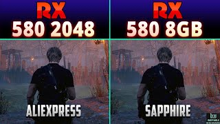 RX 580 vs RX 580 2048SP Gaming Test in 7 Epic Games in 2023 [upl. by Meeker]