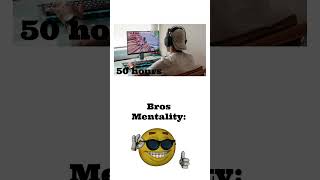 Bros Mentality💀shorts memes mentality meme edit [upl. by Janos]