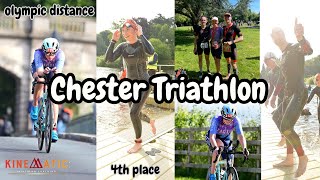 RACE  Chester Olympic Triathlon  4th place [upl. by Rudelson]