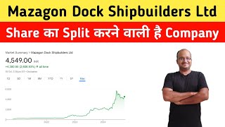 Mazagon Dock Shipbuilders Ltd Split Share Latest News [upl. by Javler]