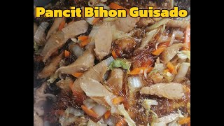 THE BEST AND EASY PANCIT BIHON RECIPE  LONG LIFE  PANLASANG PINOY [upl. by Laamak]