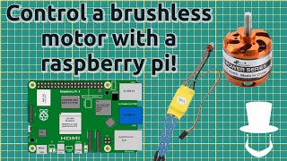 How to Control a Brushless Motor with a Raspberry Pi 5 [upl. by Noirrad]