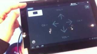 Sony Tablet S als Fernbedienung nutzen [upl. by Aniretak801]