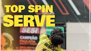 Master the Top Spin Volleyball Serve in 3 Steps [upl. by Yadseut]