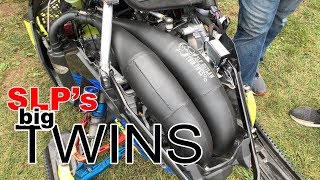 the SNOWEST show 2stroke 850 Pro RMK TWIN PIPES [upl. by Lacey340]