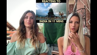 Italians First Time Reacting To India In 11 Mins [upl. by Goddord]