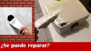 Toilet tank repair  Como reparar un inodoro roto [upl. by Gayner]