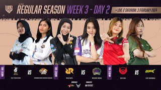 LIVE NOW  WSL S8 REGULAR SEASON WEEK 3 DAY 2 [upl. by Kuster]