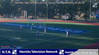 HHerricks High Schools Girls V Soccer vs Mepham HS 101624 [upl. by Roots]