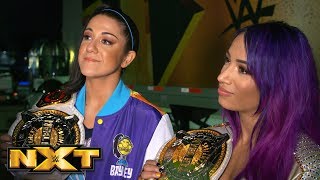 Sasha Banks amp Bayley reflect on their surprise NXT return NXT Exclusive Feb 27 2019 [upl. by Curran]