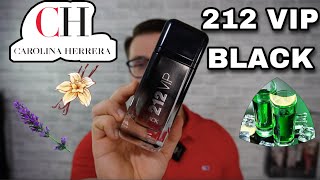 Reseña Carolina Herrera 212 VIP BLACK [upl. by Elyssa]