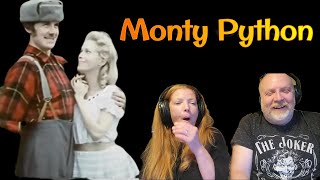 Monty Python  The Parrot Sketch Lumberjack and fish slapping Reaction [upl. by Ong957]