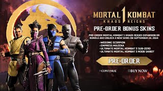 MK1 Khaos Reigns Understanding New Skins Dragon Krystals New Brutalities amp Twitch Drops [upl. by Anirpas337]