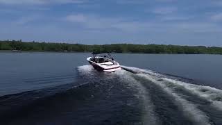 2023 Cobalt CS23 on Sebago Lake Maine  Goodhue Boat Company [upl. by Rosalinda]