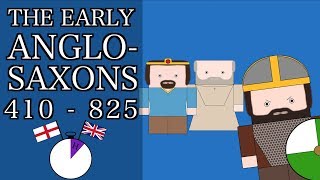 Ten Minute English and British History 03 The Early AngloSaxons and the Mercian Supremacy [upl. by Bette-Ann471]