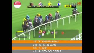 20231209  Race 10 Singapore Kranji Horse Racing Highlights  Pace88 Horse [upl. by Isiahi718]