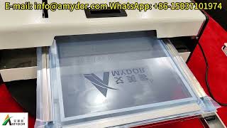 Amydor 550A Silk Screen Plate Maker for Tshirts Eliminates Steps Like Exposure and Drying [upl. by Aivatnuhs663]