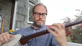 quotThe Booktown Jigquot Played clawhammer style on my old Weymann banjo [upl. by Juley807]