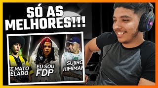 AS RIMAS MAIS ENGRAÇADAS DAS BATALHAS 🔥React [upl. by Elyrehc272]