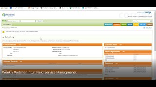 Demonstration of Intuit Field Service Management [upl. by Tengdin]