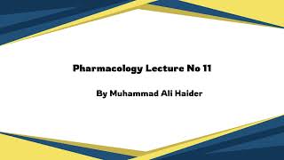 pharmacology lecture 11 urdu medical pharmacy receptors [upl. by Atter607]