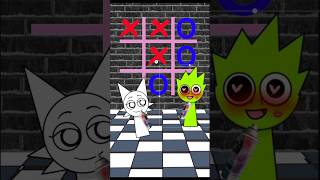 POV How to win at TicTacToe  Sprunki Incredibox cartoon animation sprunkiincredibox shorts [upl. by Nho540]