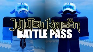 GPO ALL NEW JUJUTSU KAISEN COSTUMES  BATTLE PASS SEASON 5 [upl. by Alyakim]