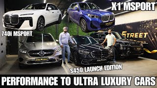 Luxury Cars Best Discount at CAR STREET  740i X1 Msport GLC300 S450 E220d A200d RR Sport [upl. by Ibrahim]