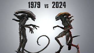 Differences between Xenomorph 1979 vs Romulus Xenomorph 2024 [upl. by Critta523]