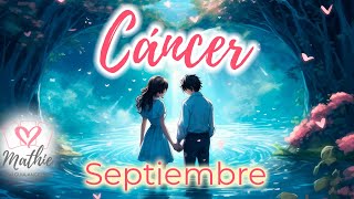 CANCER🌹YA NADIE TE PUEDE SEPARAR🍒😍EL AMOR ES PARA TI🎁ES TU DESTINO✨Horóscopo cancer septiembre 2024🌹 [upl. by Hcurob]