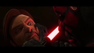 Obiwan vs Darth Maul Star Wars Rebels T3 EP20 Español Latino [upl. by Uaerraj]