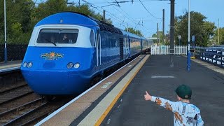 Tommys Trains  Morpeth Station featuring Midland Pullman [upl. by Nalahs]