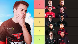 RETIRED COD PROS TIER LIST  ATL FAZE X THE FLANK [upl. by Havard]