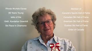 MyCanadianMoment  Rhoda Wurtele Eaves [upl. by Regdirb]