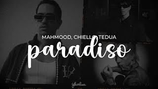 mahmood chiello tedua  paradiso testo [upl. by Earahs760]