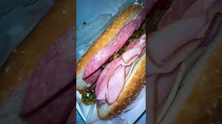 Muffuletta Sandwich  Gloriosos Italian Market🥰🇮🇹 italian sandwich fyp subscribemychannel [upl. by Nomi]