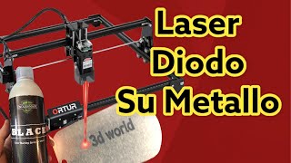 Ortur Laser Pro su Metallo [upl. by Ethbun]