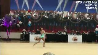 Yana Yarosh hoop LA Lights 2017 UKRAINE Яна Ярош Обруч [upl. by Den]