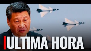 🔴 ÚLTIMA HORA CHINA AUMENTA ESPIONAJE GLOBAL  TAIWÁN ES RODEADO por 125 AVIONES MILITARES [upl. by Laetitia]