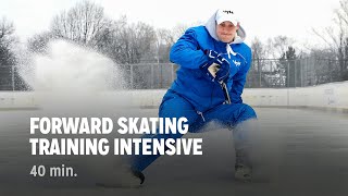 iTrain Hockey Forward Skating Training Intensive [upl. by Annaira575]