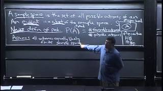 Lecture 1 Probability and Counting  Statistics 110 [upl. by Rafiq411]