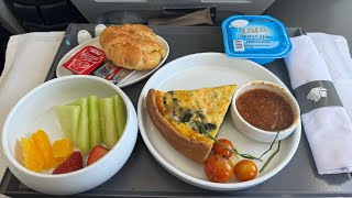 Meal Mondays  Aeromexico Meal Service MEXLIM Business Class [upl. by Aryamo]